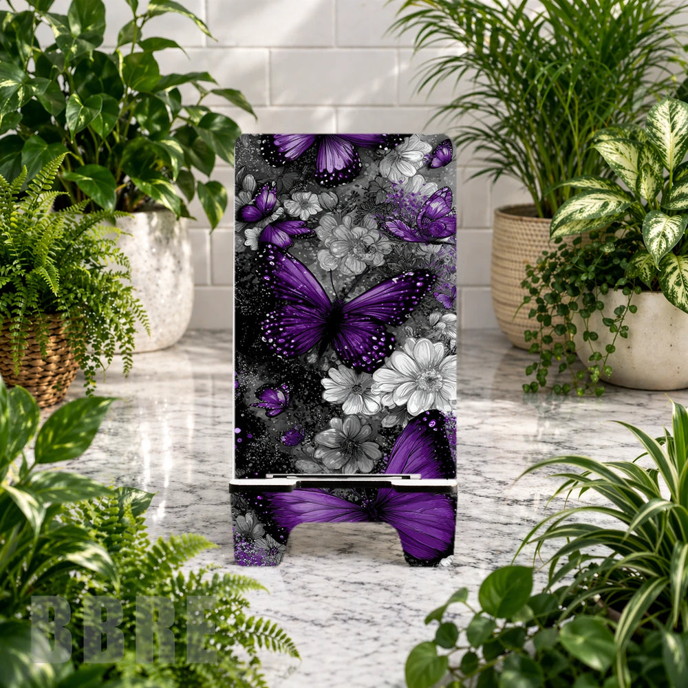 Purple Butterfly Product Mockup