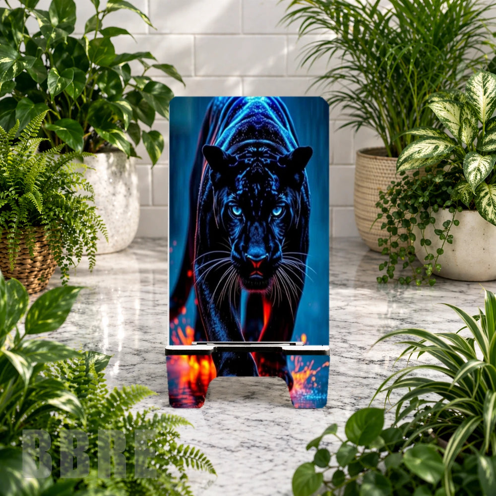 Neon Panther Product Mockup
