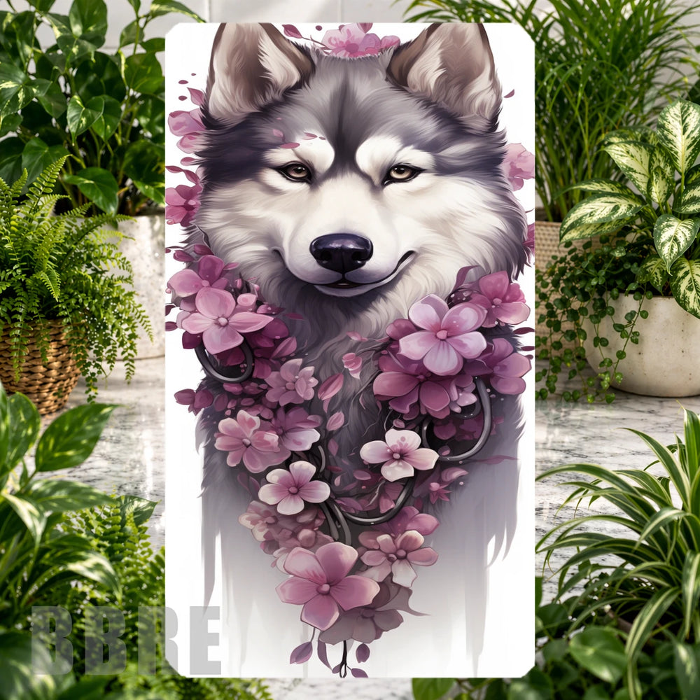 Floral Wolf Product Image