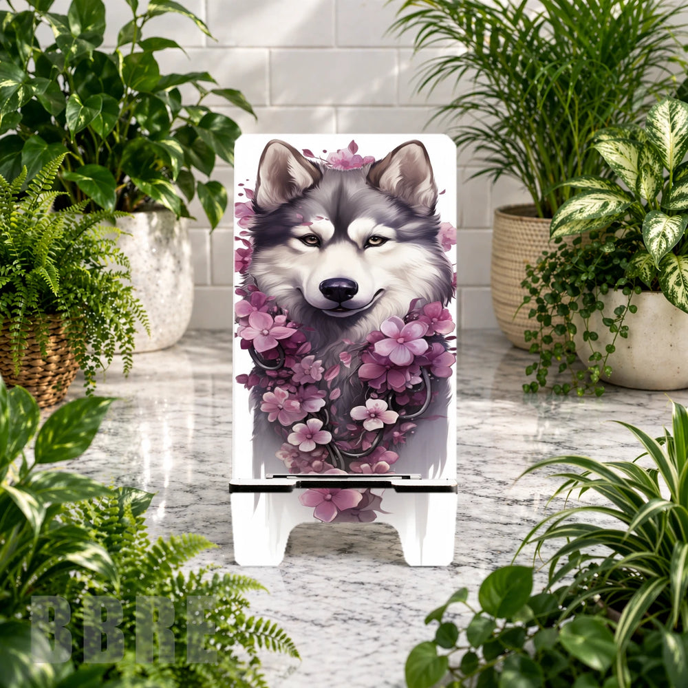 Floral Wolf Product Mockup