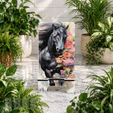 Floral Black Stallion Product Mockup