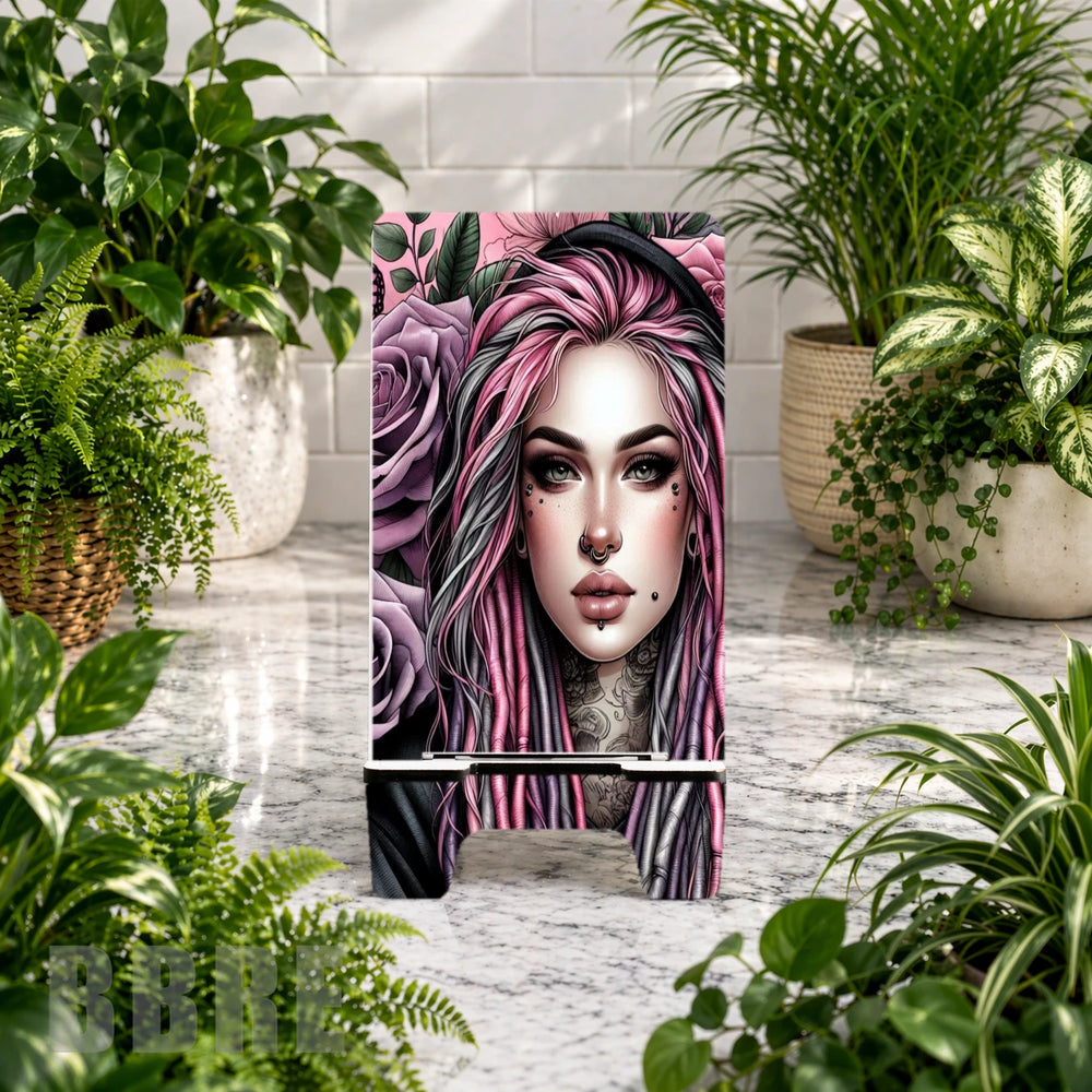 Pink Rose Product Mockup