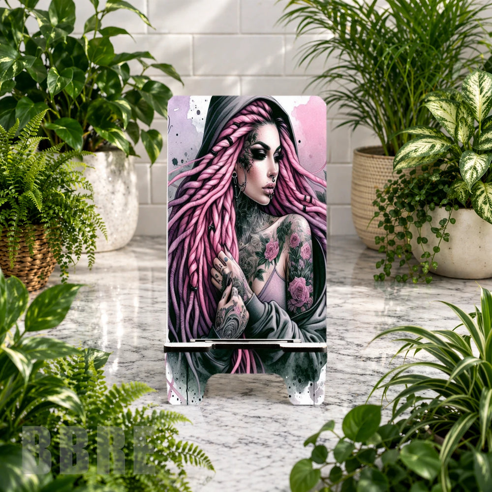 Pink Haired Beauty 2 Product Mockup