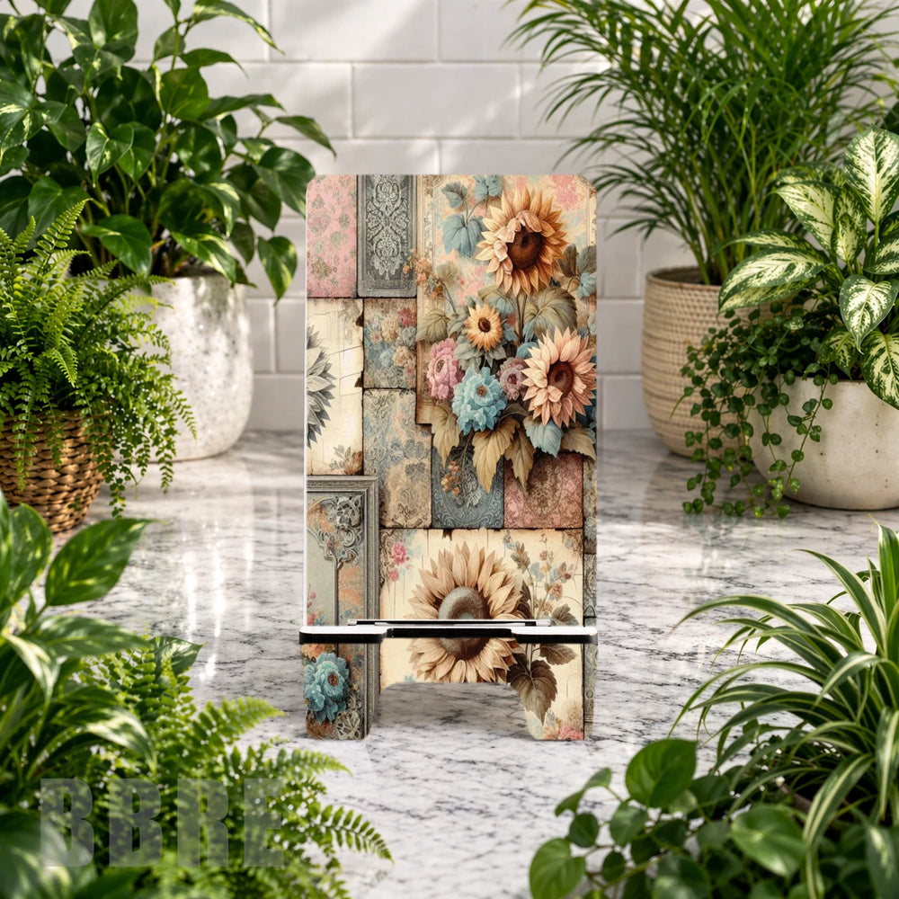 Floral Patchwork Product Mockup