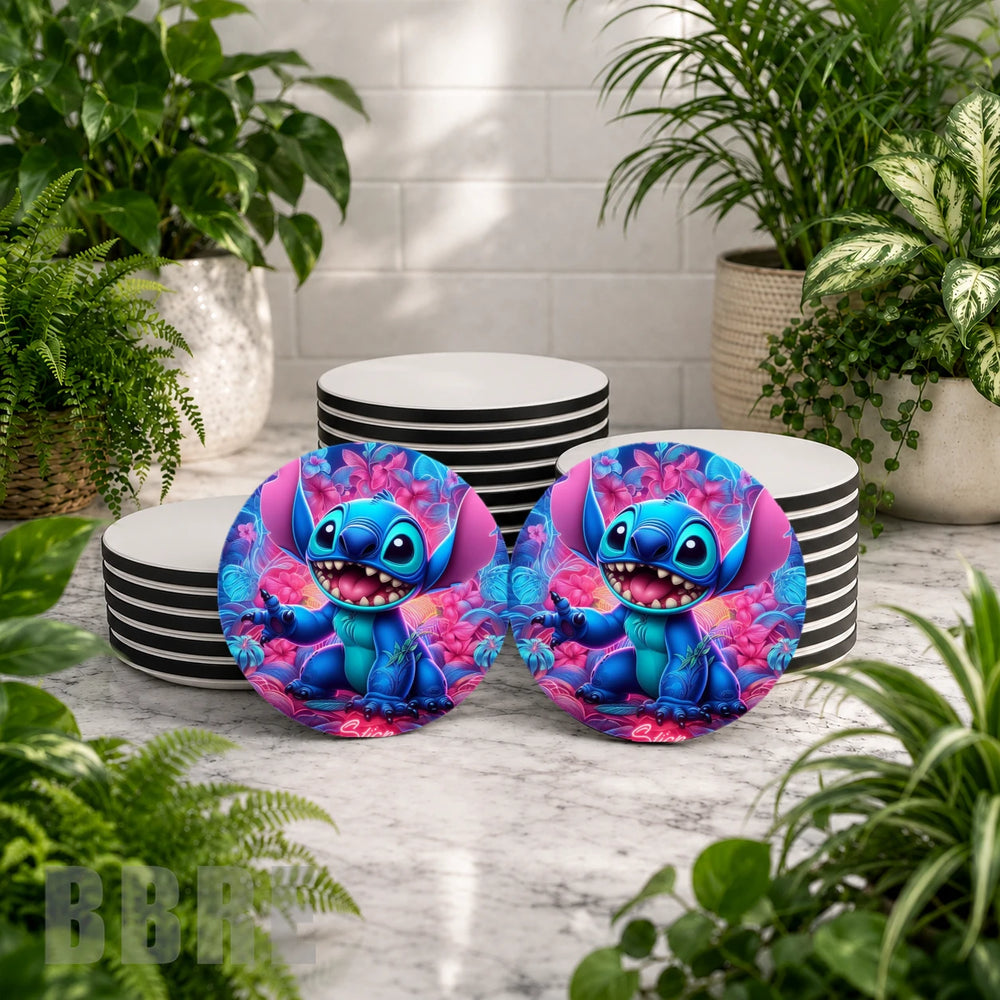 Stitch Coaster Product Mockup