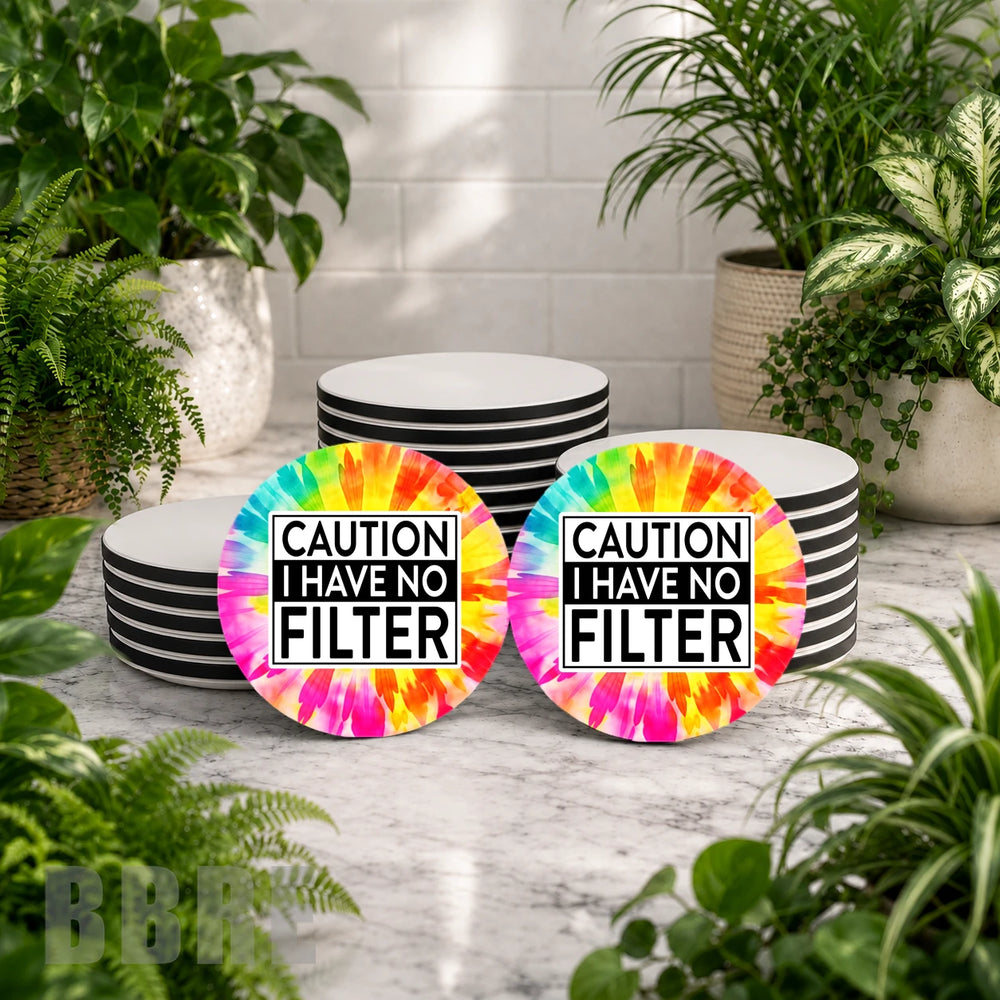 Caution Filter Product Mockup