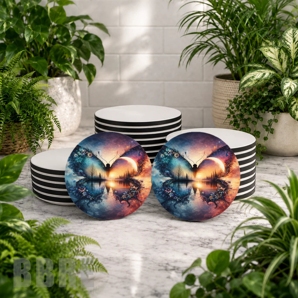 Butterfly Sunset Product Mockup