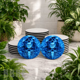 Blue Skull Product Mockup