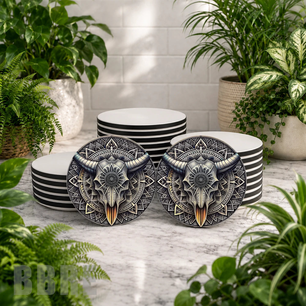 Bull Skull Product Mockup