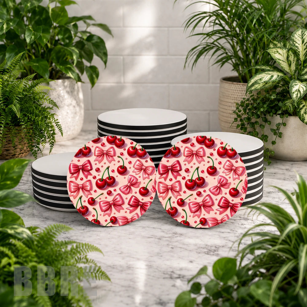 Cherry Bow Product Mockup