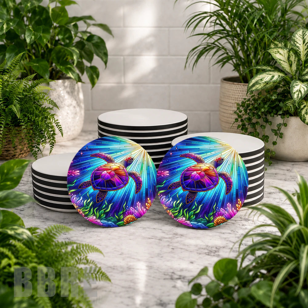 Colorful Turtle 3 Product Mockup