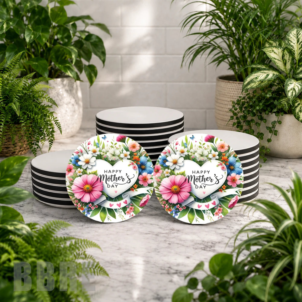 Floral Heart Product Mockup