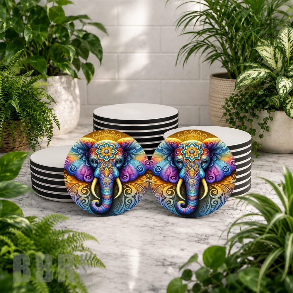 Colorful Elephant 4 Product Mockup