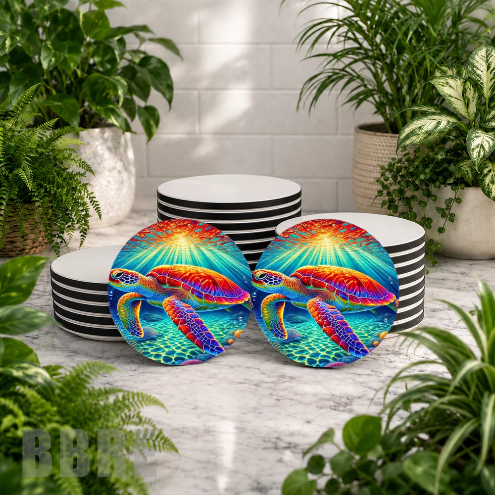 Colorful Turtle 5 Product Mockup