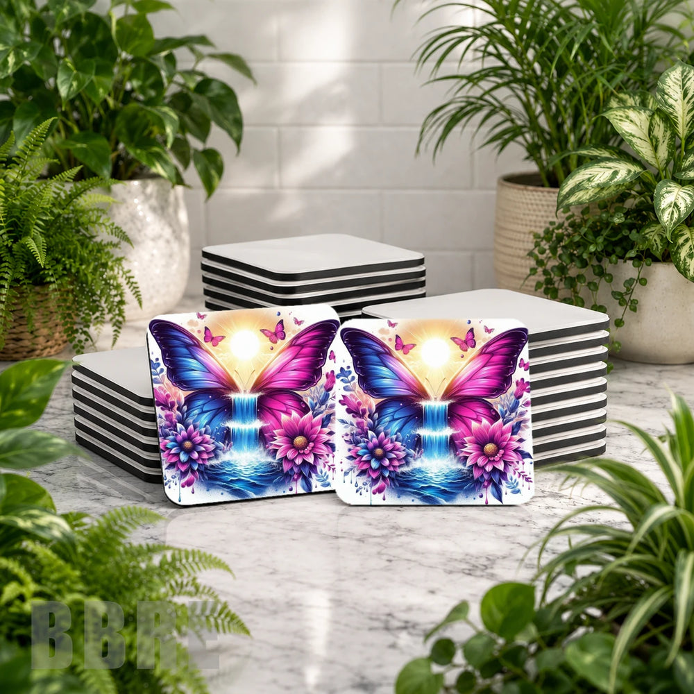 Butterfly Waterfall Product Mockup