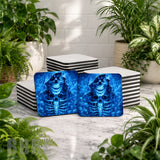 Blue Skull Product Mockup