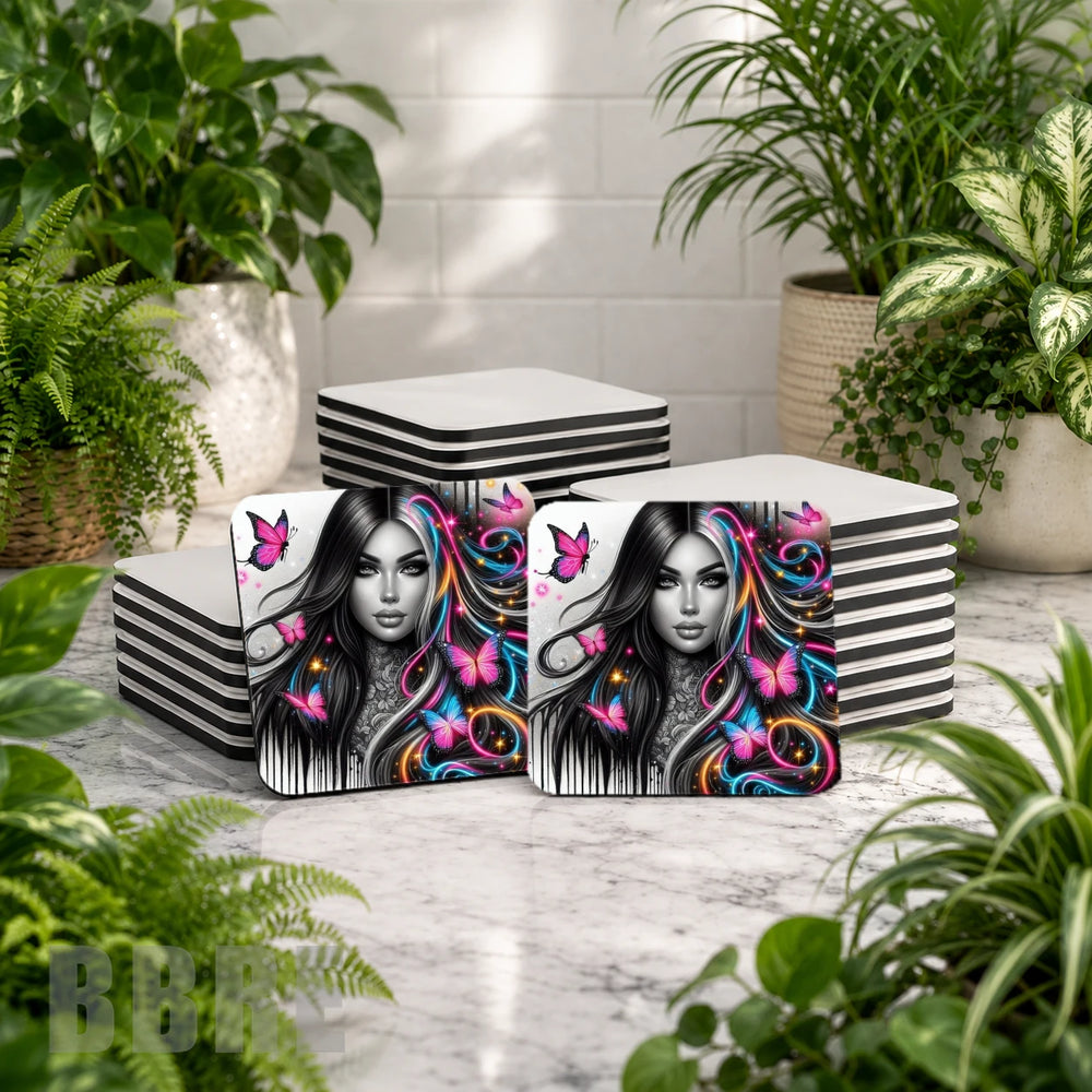 Butterfly Beauty Product Mockup
