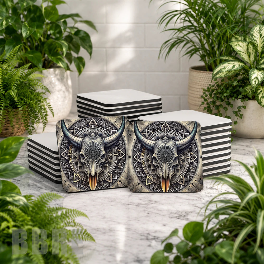 Bull Skull Product Mockup