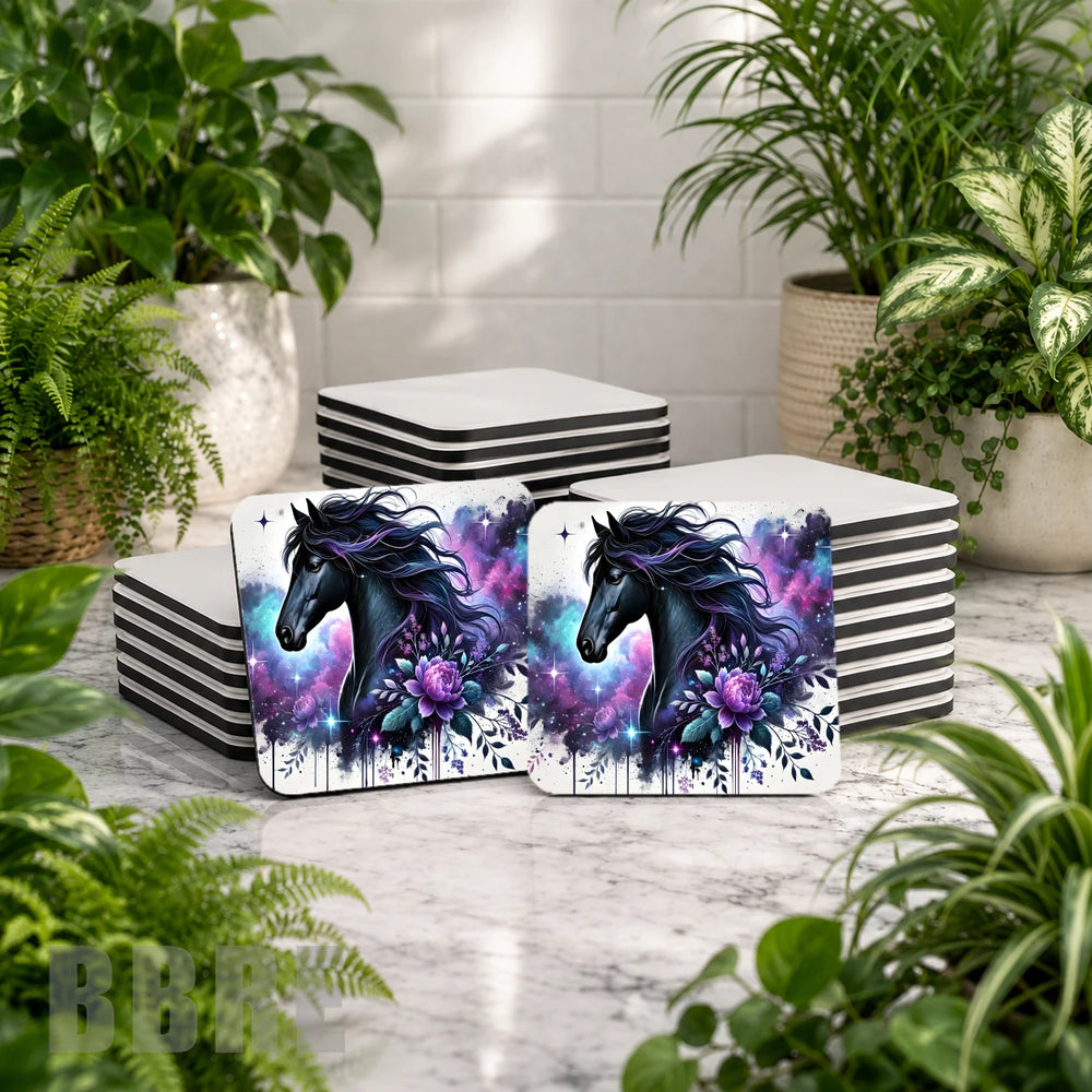 Mystical Black Horse Product Mockup