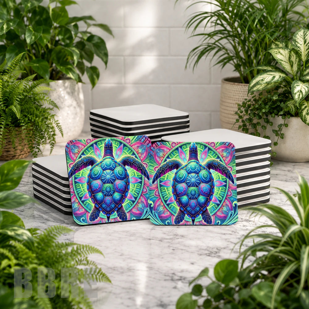 Colorful Turtle Product Mockup