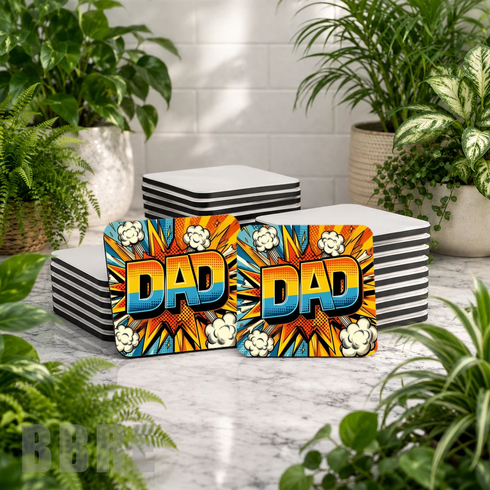 Comic Dad Product Mockup