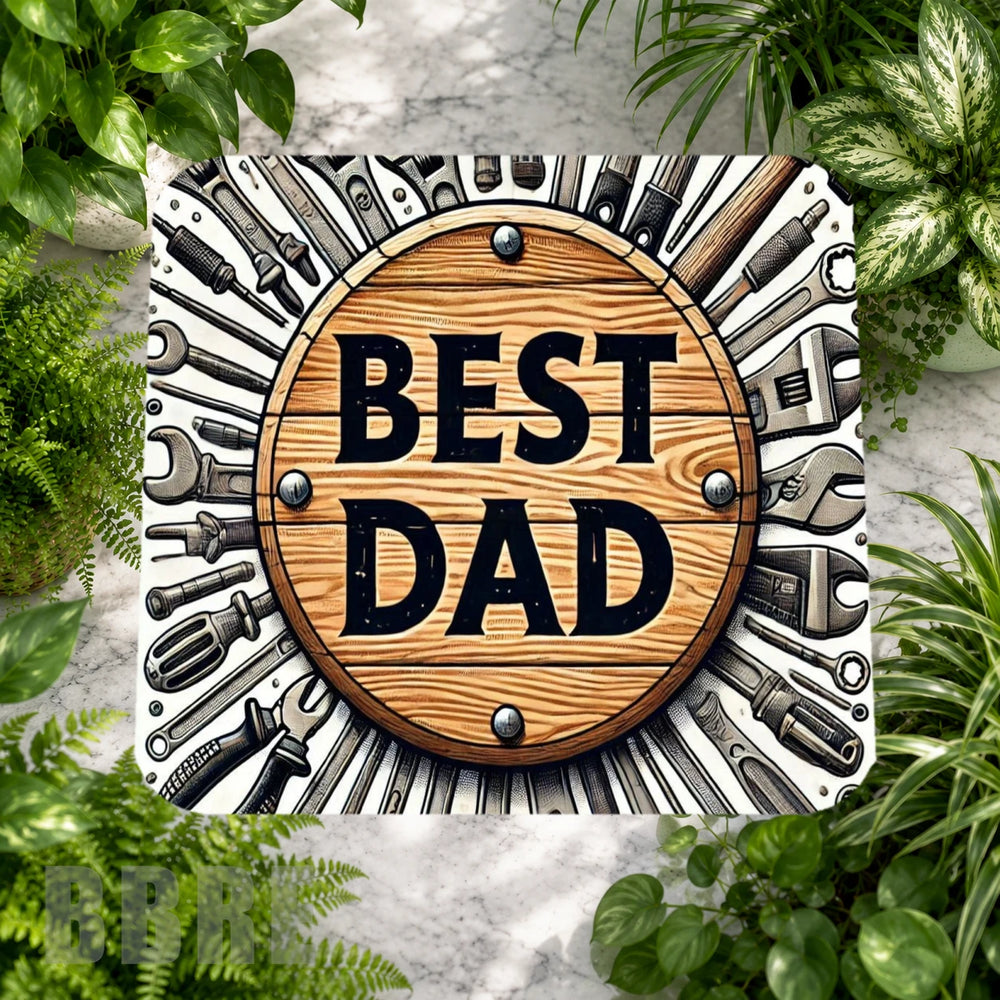 Best Dad Coaster Product Image