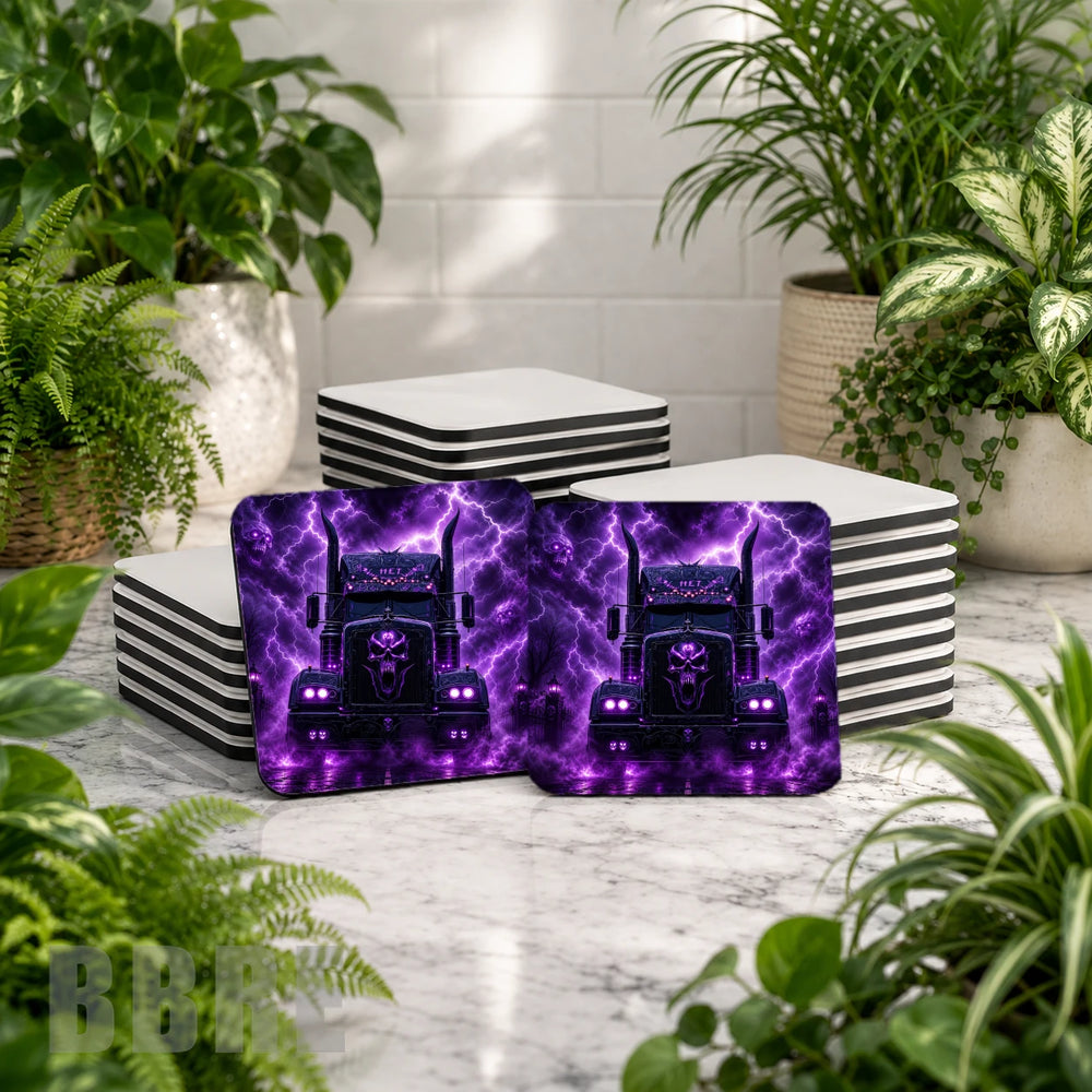 Purple Truck 2 Product Mockup