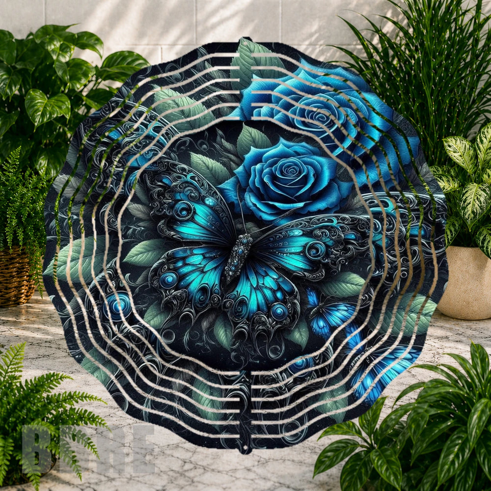 Blue Butterfly Product Mockup