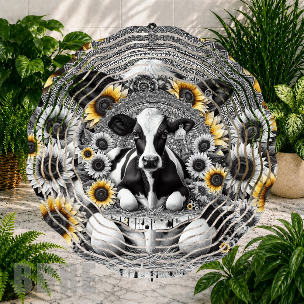 Sunflower Cow Product Mockup