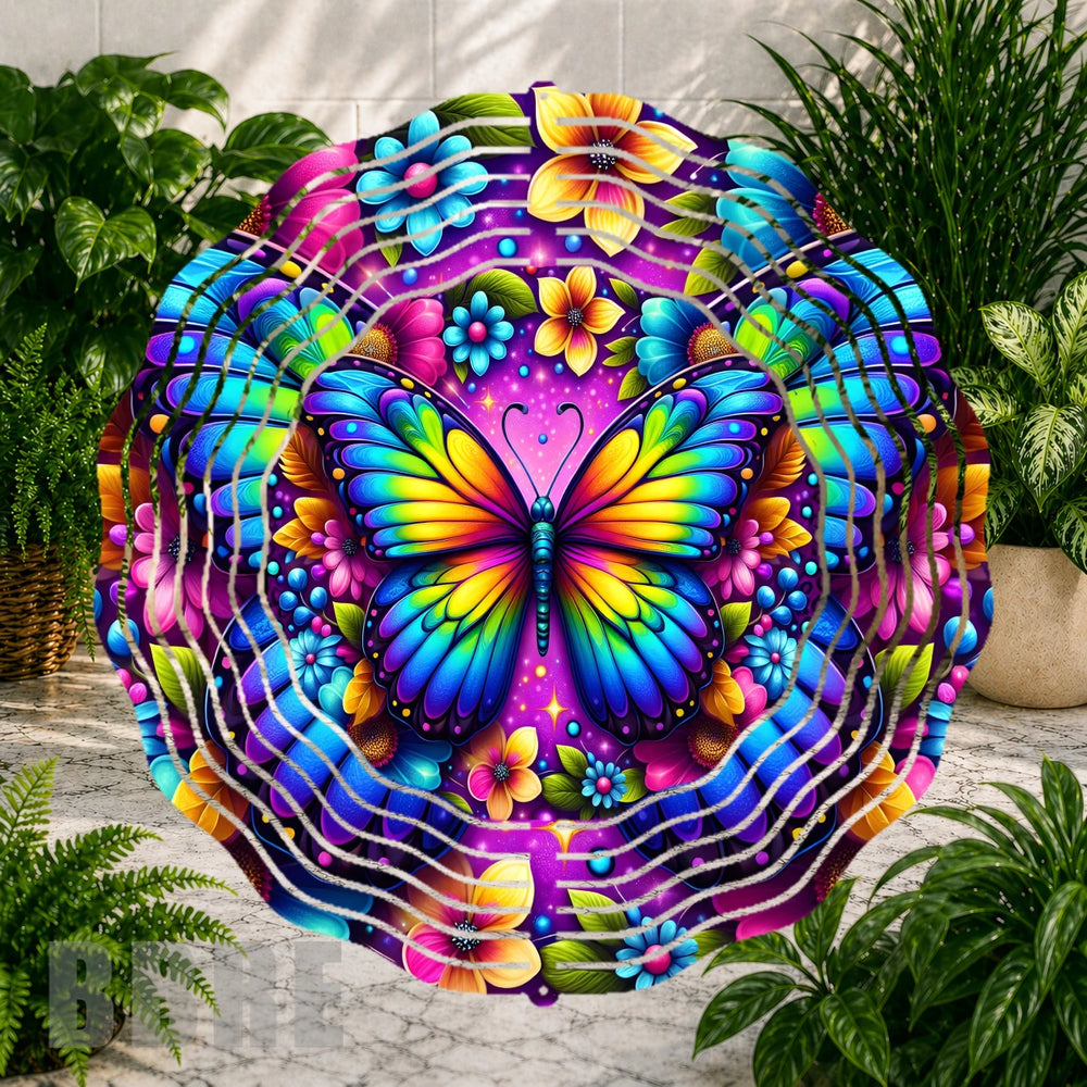 Colorful Butterfly Product Mockup