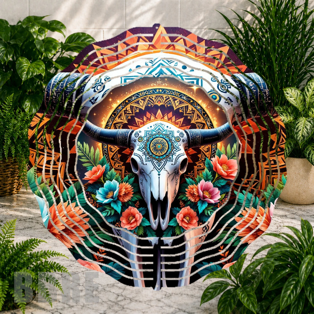 Floral Skull 2 Product Mockup