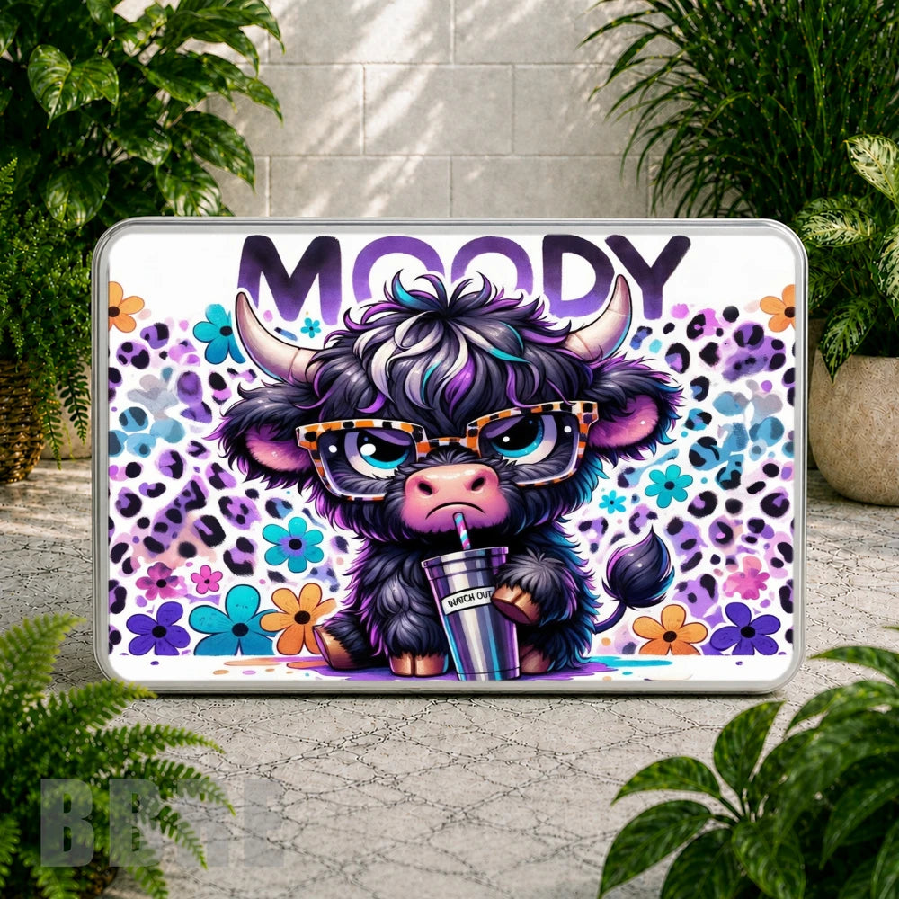 Moody Cow Coaster Sublimation Wrap