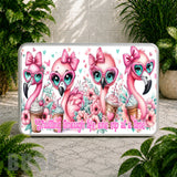 Flamingo Fun Coaster Sublimation Wrap