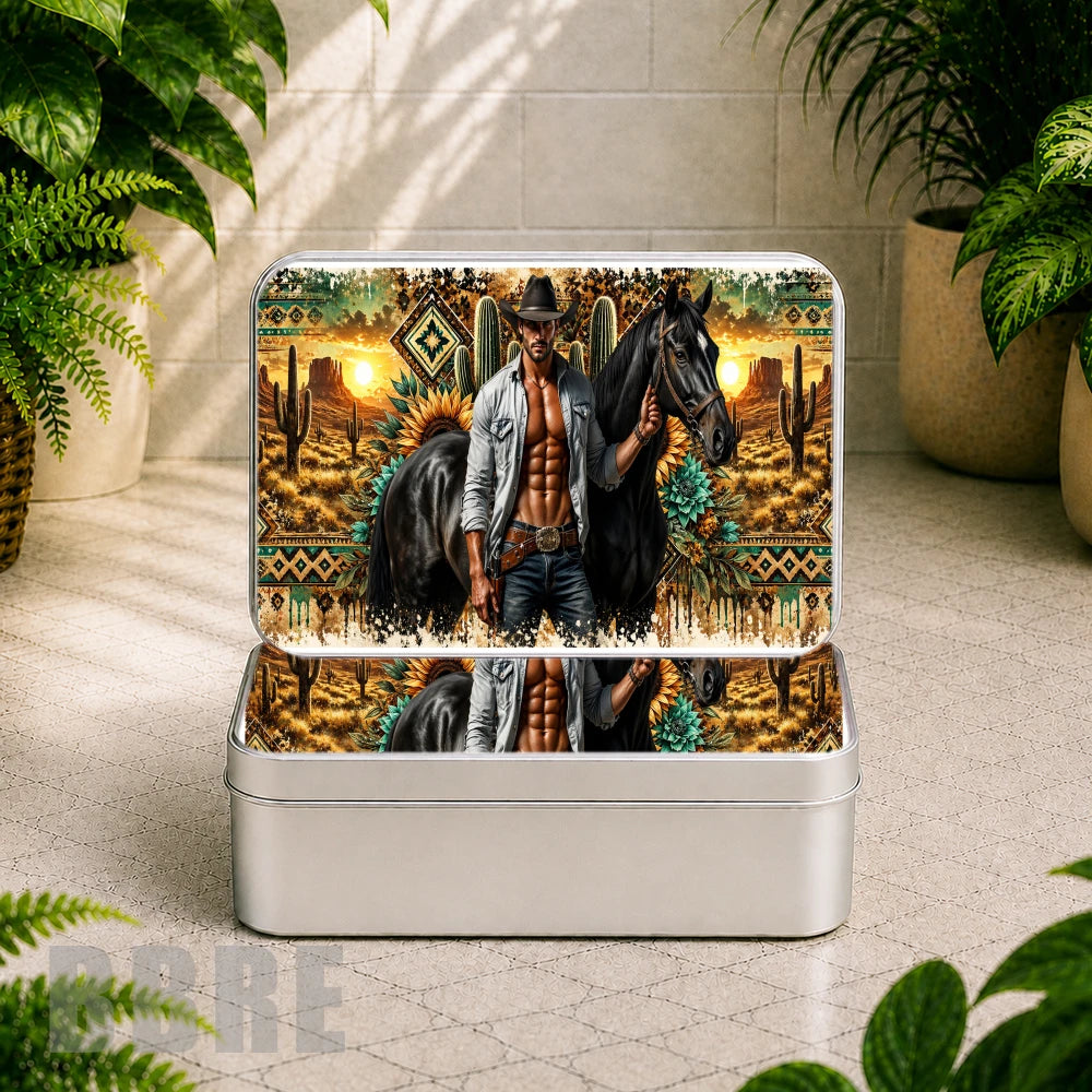 Cowboy Sunset Product Mockup