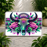 Floral Skull 2 Coaster Sublimation Wrap