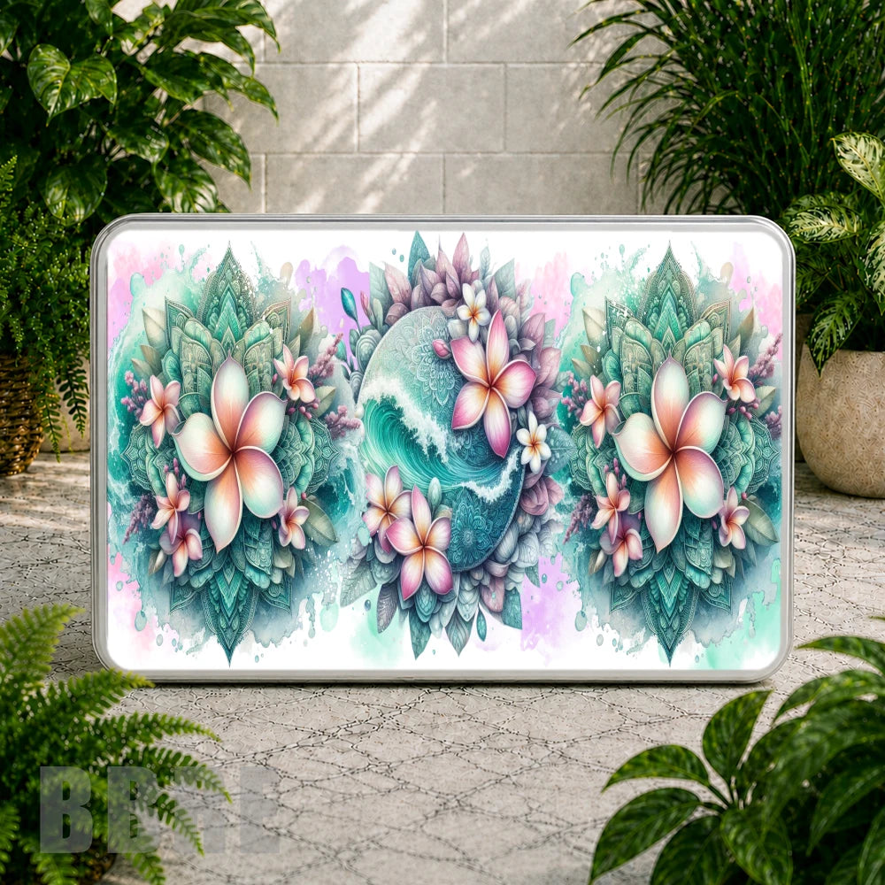 Floral Waves Coaster Sublimation Wrap
