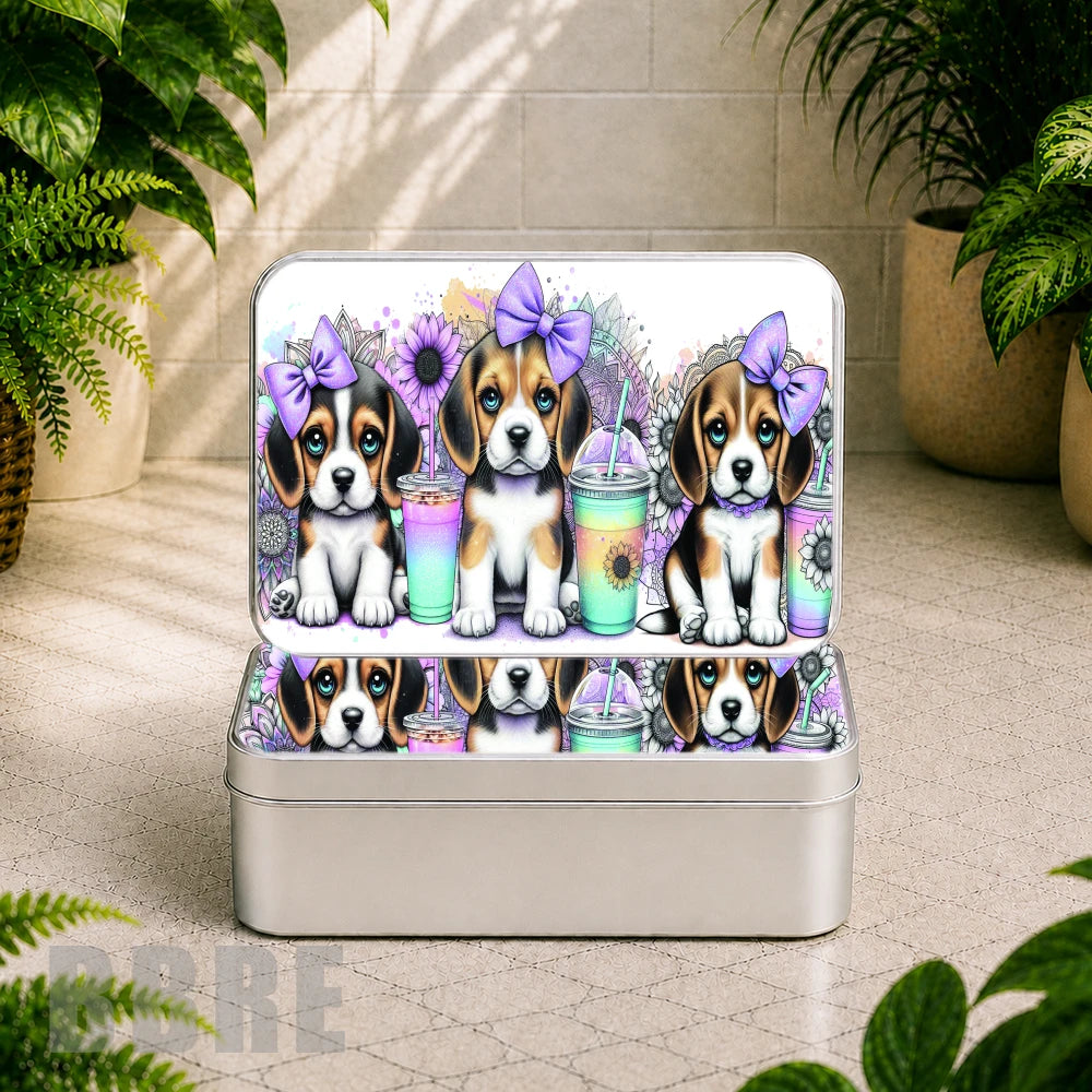 Beagle Trio Product Mockup