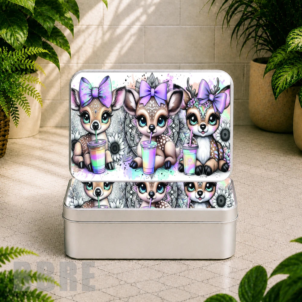 Cute Deer Trio Product Mockup