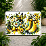 Butterfly Boots Coaster Sublimation Wrap