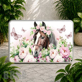 Floral Horse Coaster Sublimation Wrap