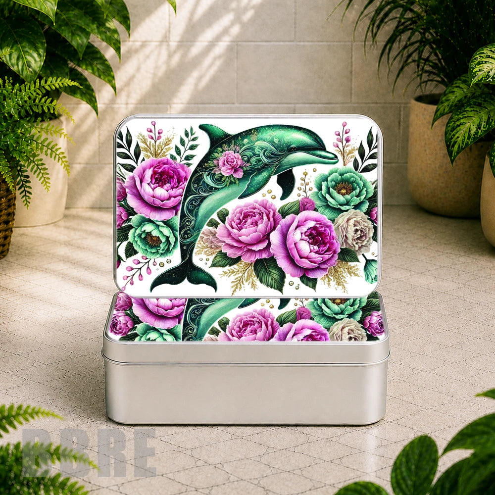 Floral Dolphin Product Mockup
