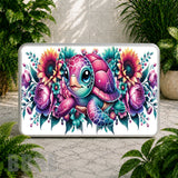 Colorful Turtle Coaster Sublimation Wrap