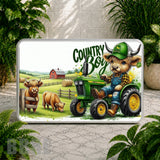 Country Boy Coaster Sublimation Wrap