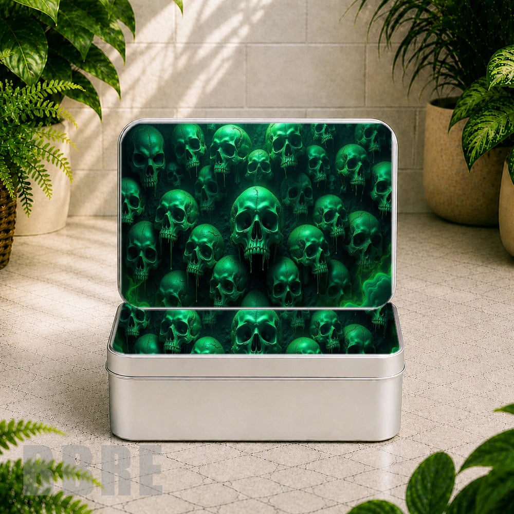 Green Skull Product Mockup