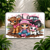 Farm Friends Coaster Sublimation Wrap