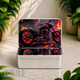 Fiery Motorcycle Product Mockup