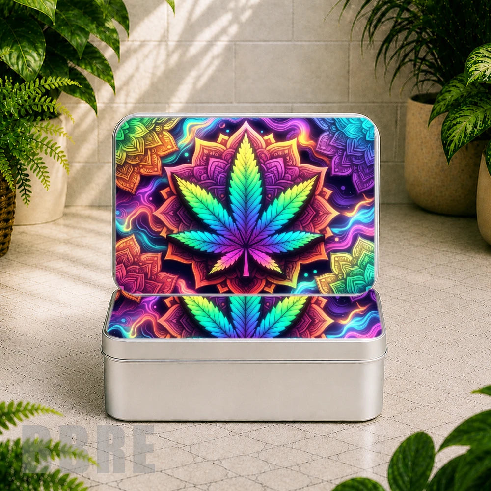 Colorful Leaf Product Mockup