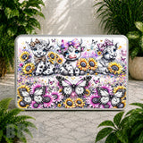 Floral Cows 2 Coaster Sublimation Wrap