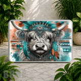 Highland Cow 2 Coaster Sublimation Wrap