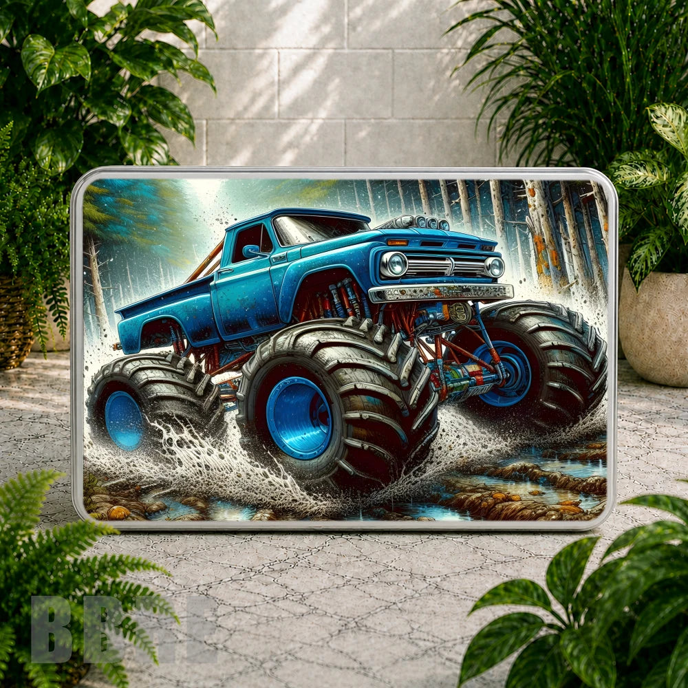Monster Truck Coaster Sublimation Wrap